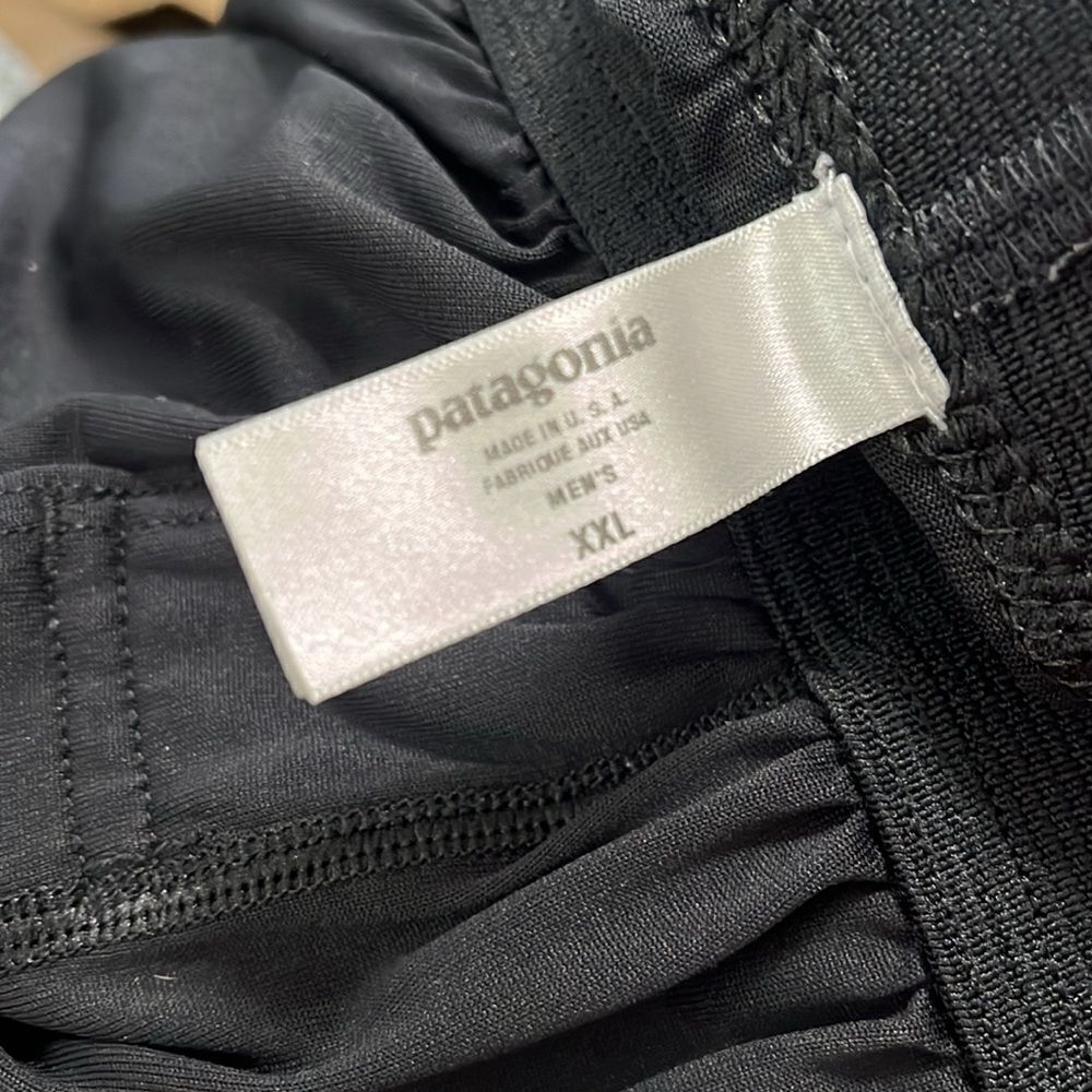 Patagonia Capilene shorts Mens XXL Black Performance Base Layer Bottom - Picture 5 of 5